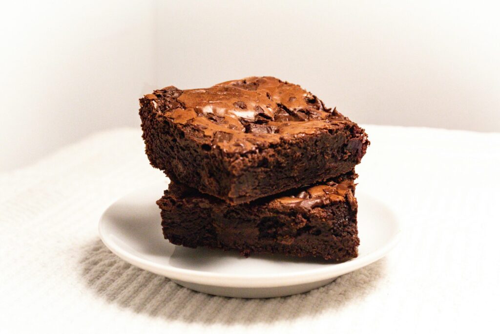 Rezept für gesunde Brownies mit Avocado und Mandelmehl