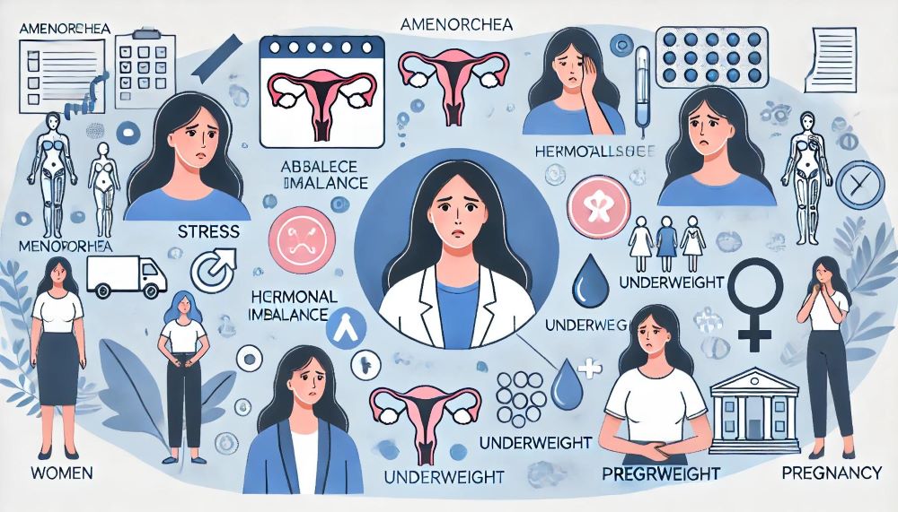 Menstruation bleibt aus Symptome und Ursachen