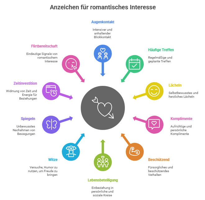 11 eindeutige Anzeichen dafür, dass er wirklich auf dich steht - Grafik