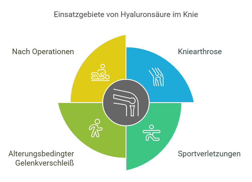 Hyaluronsäure Knie gegen Schmerzen