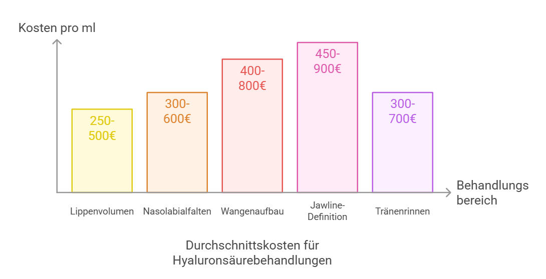 Hyaluronsäure Unterspritzung Kosten