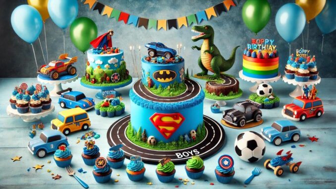 Welche Kuchen eignen sich für einen Jungs-Kindergeburtstag?