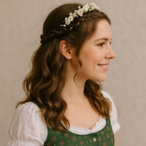 Oktoberfest Frisuren mittellang