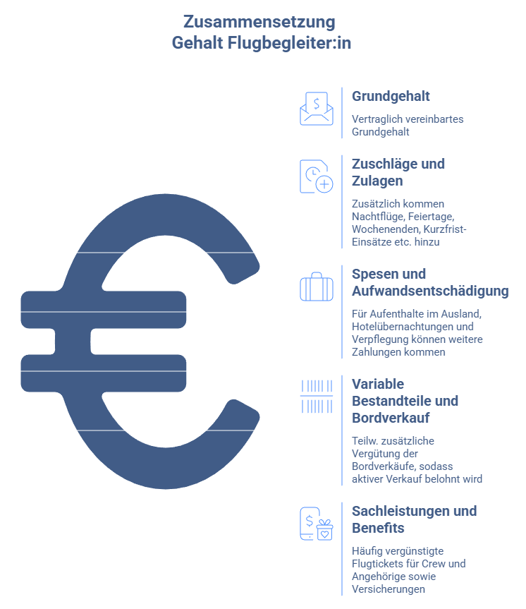 Woraus setzt sich das Gehalt als Flugbegleiterin zusammen_Grafik