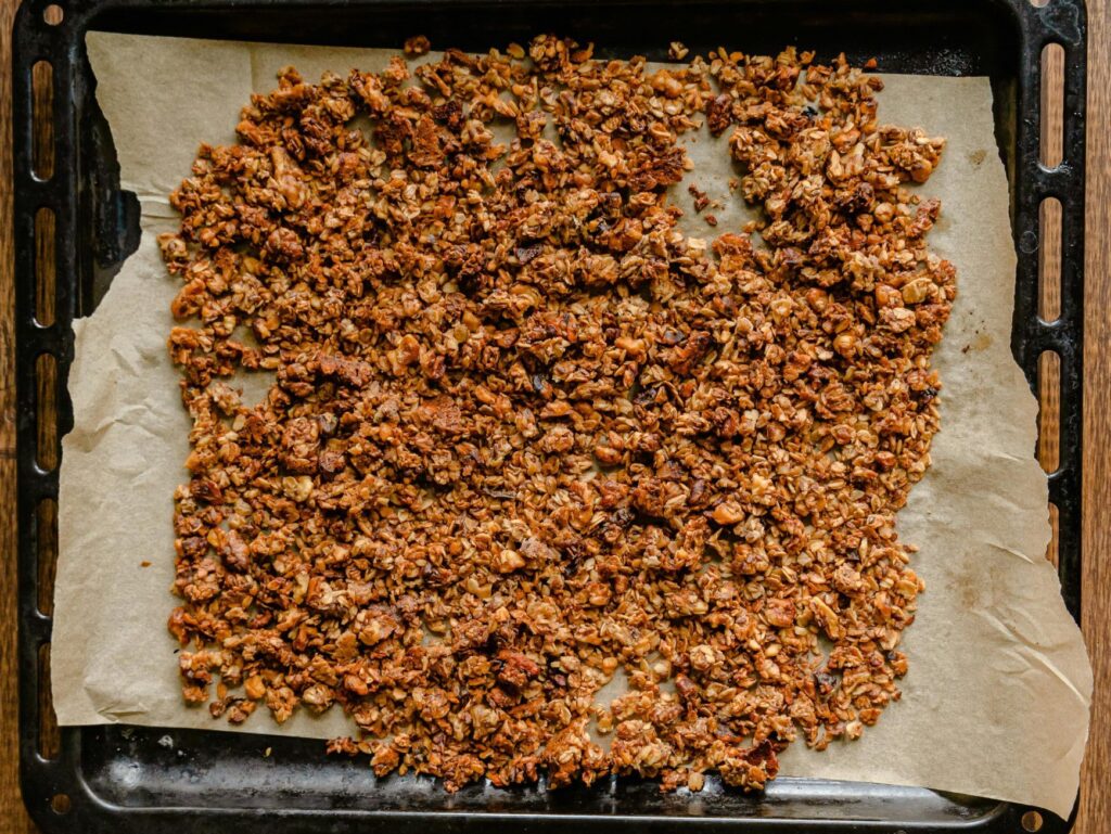 Rezept für knuspriges Granola zum Selbermachen