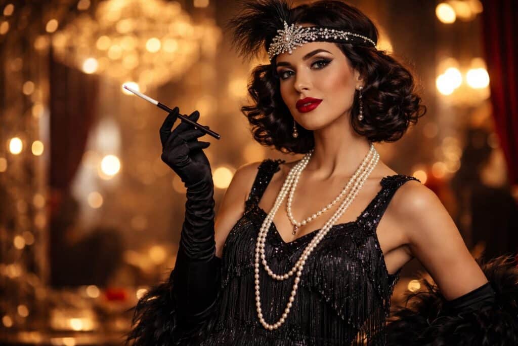 20er Jahre Charleston Diva Kostüm für Karneval