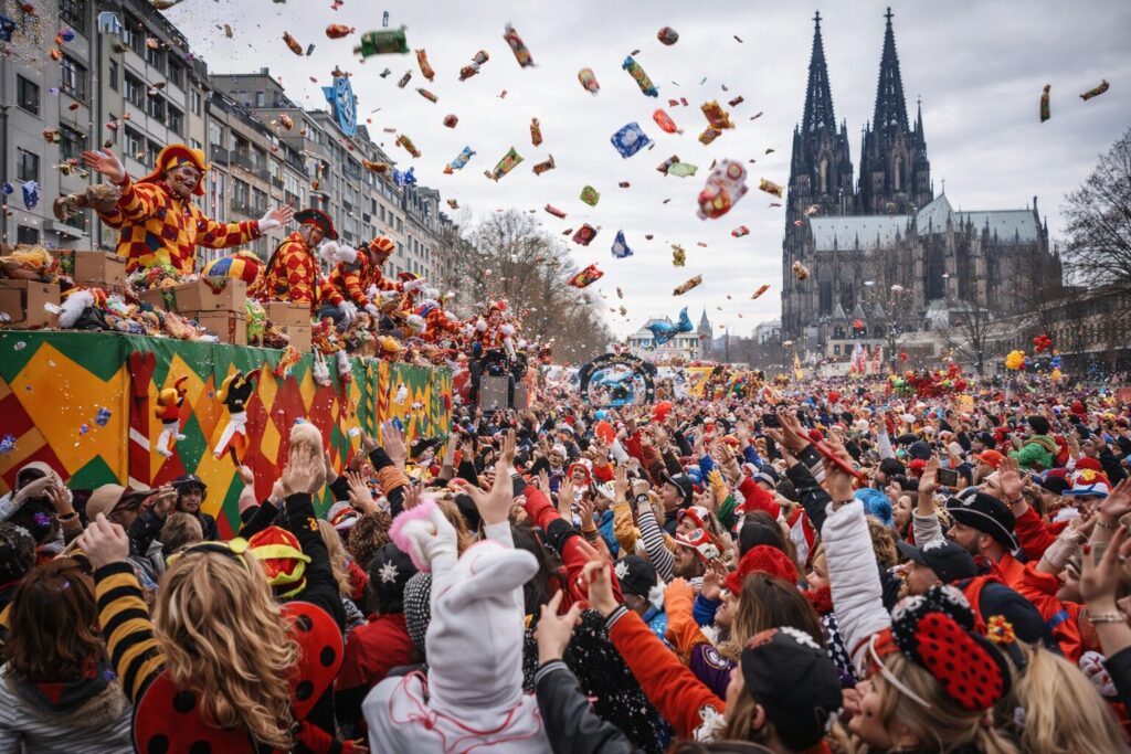 Gute Stimmung am Karneval