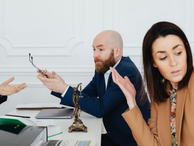 Streitigkeiten bei einer Scheidung