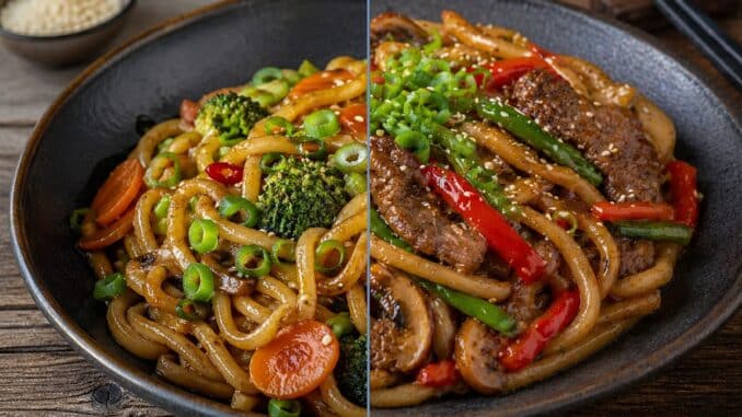 Udon Nudeln Rezept