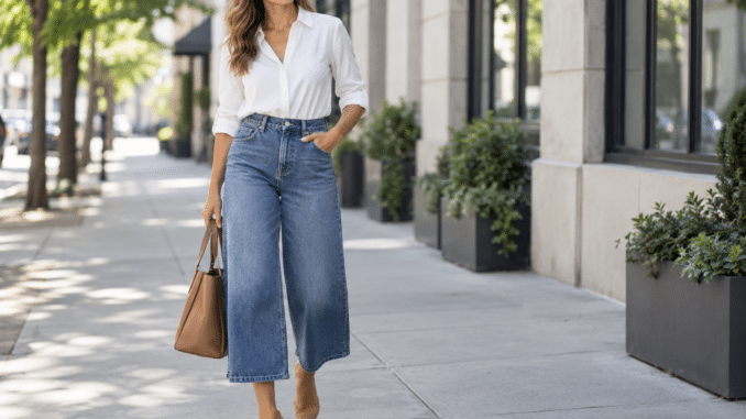 Culotte Jeans